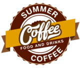 Summer Coffe – Food and Drinks Logo